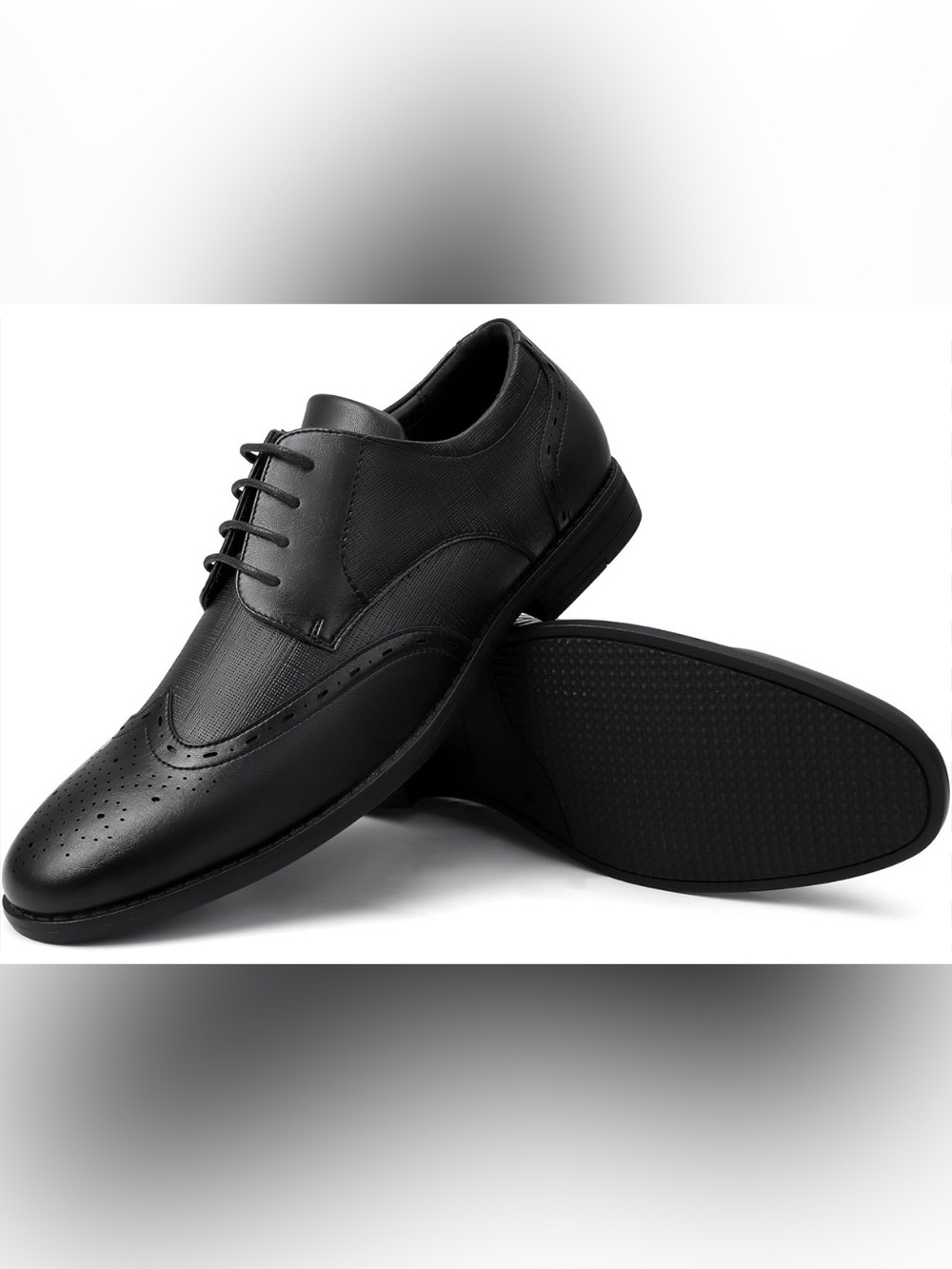 NEW Eliteland mens dress shoes in black size: 10
